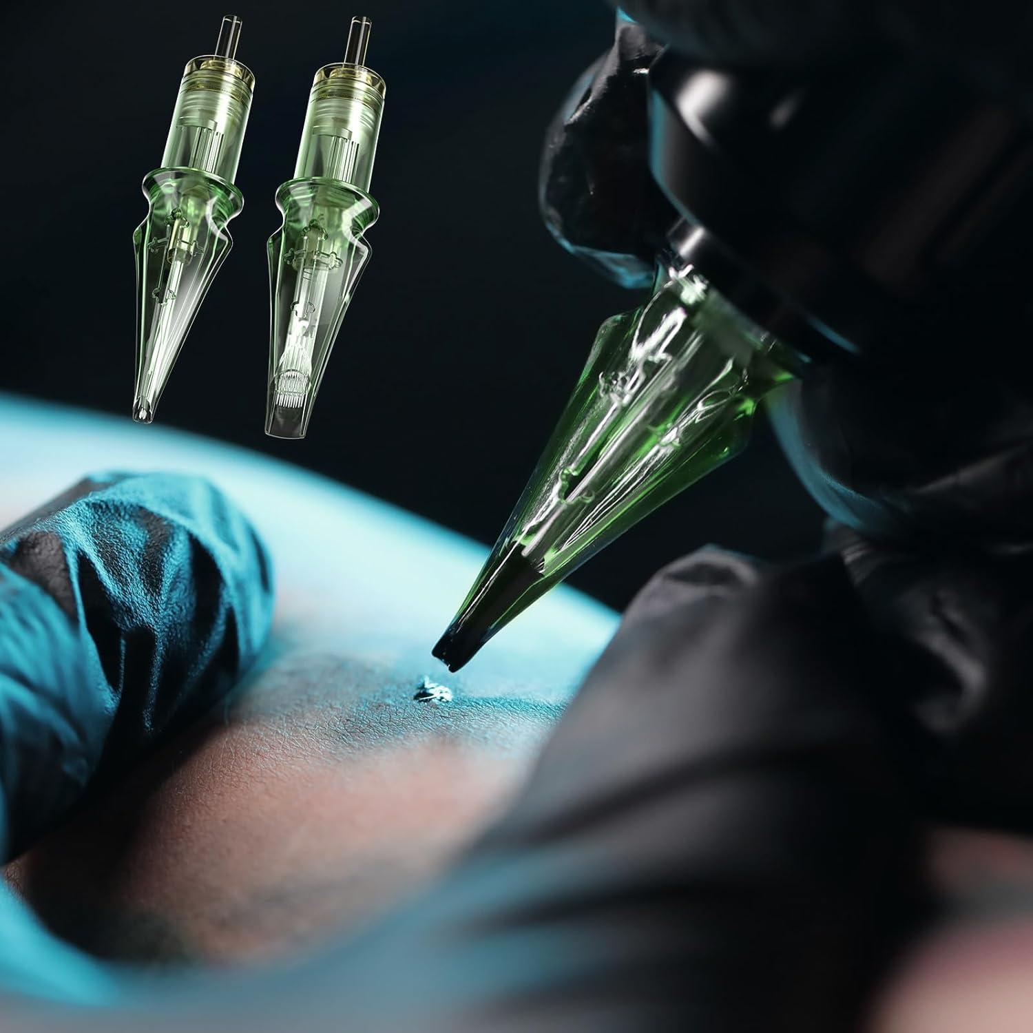 Agujas de Tatuaje Solong Pro 20Pcs Cartucho 1005RL