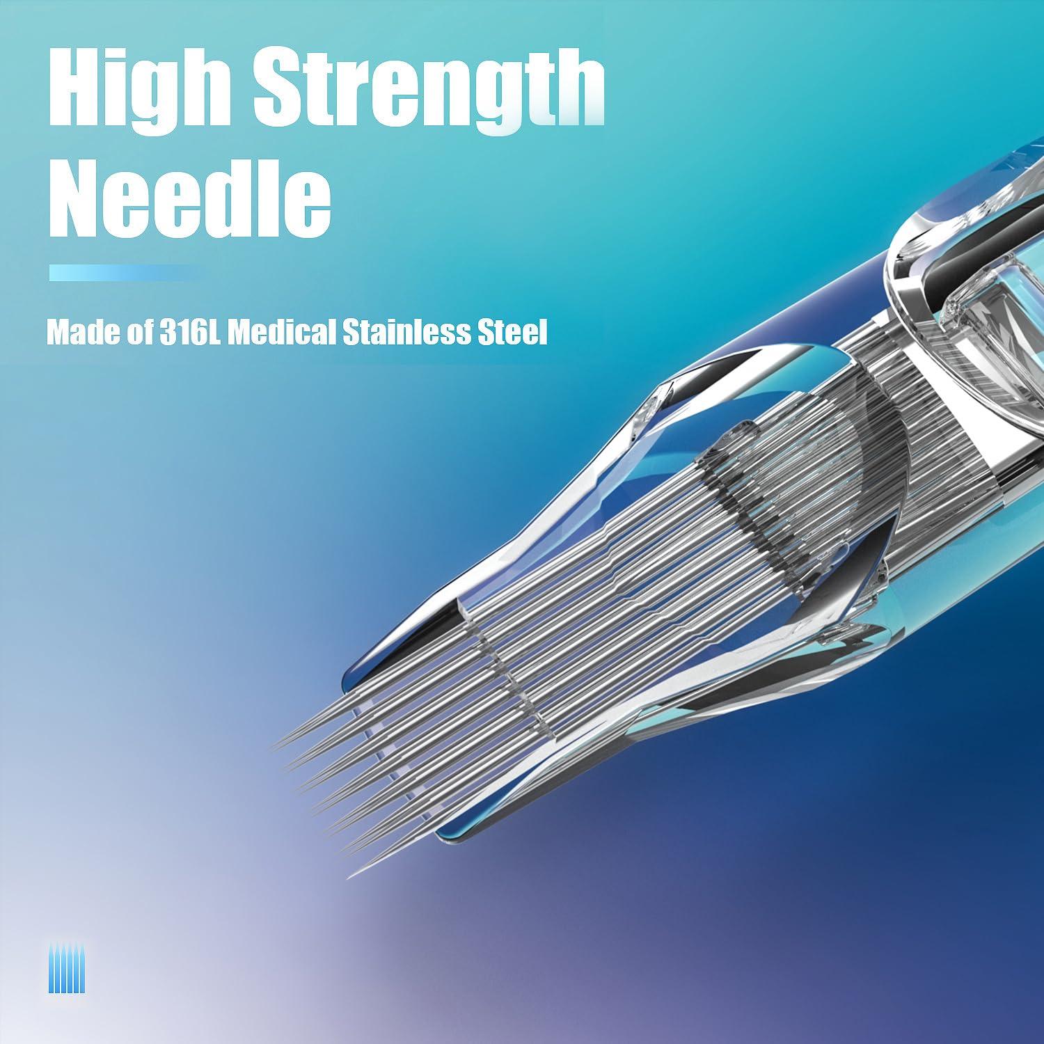 Cartuchos de Agujas de Tatuaje YILONG 50 Pcs Mixtos 3RL-11RM