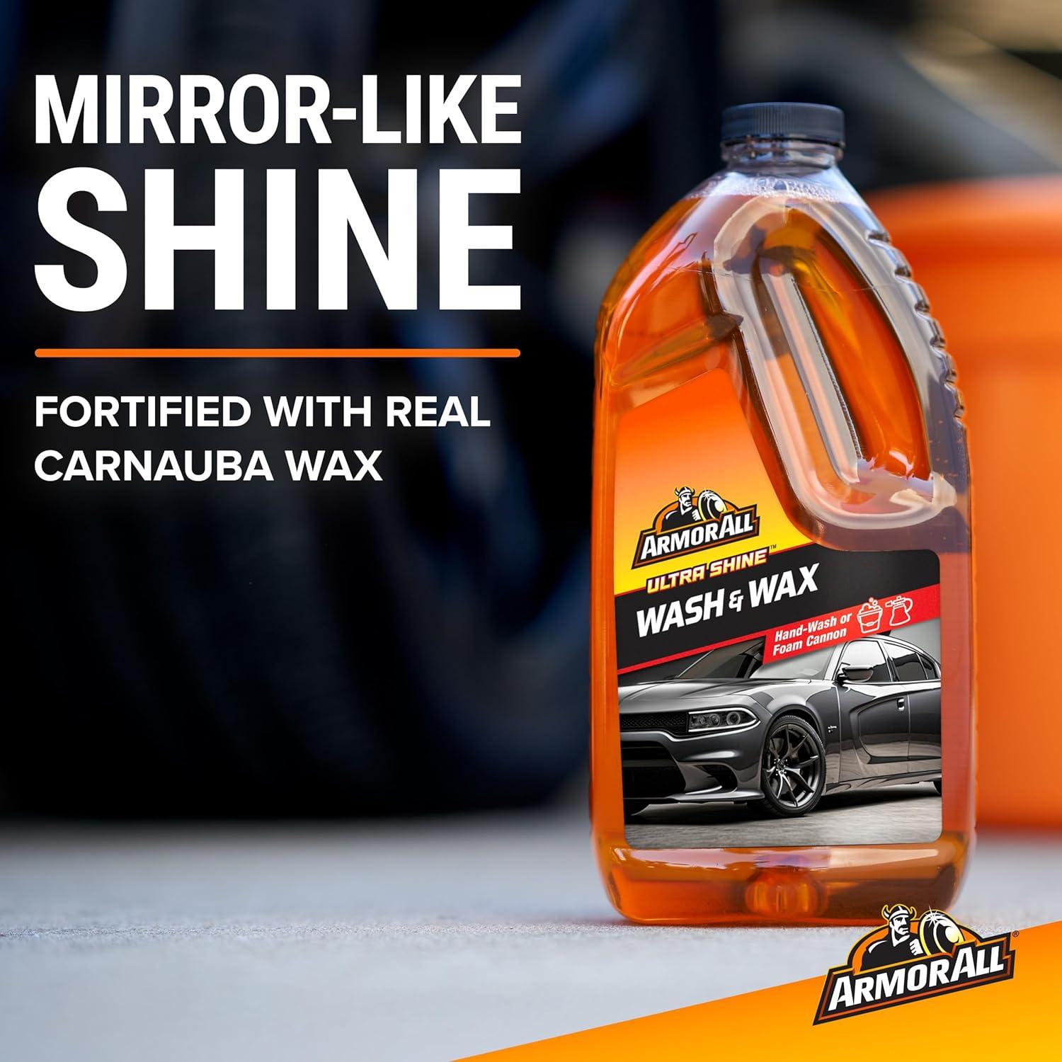 Armor All Ultra Shine Lavado y Cera 1.89 L para Autos