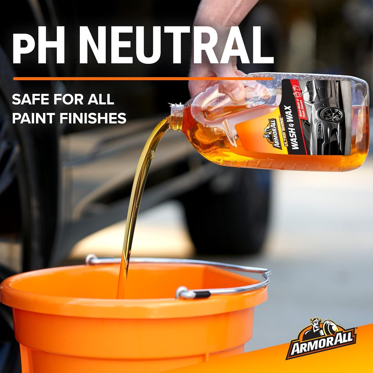 Armor All Ultra Shine Lavado y Cera 1.89 L para Autos