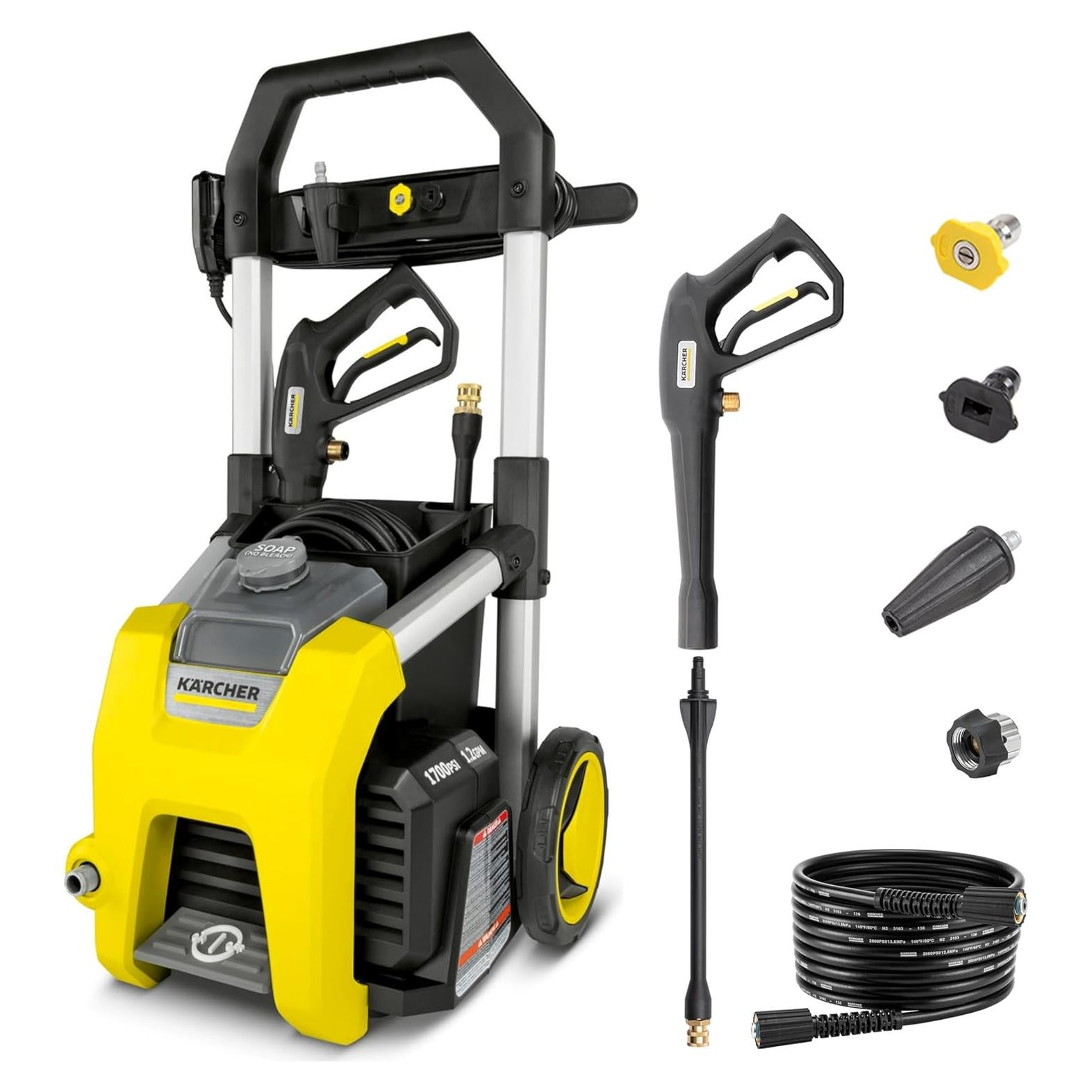 Limpiadora a Presión Kärcher K1700, 2125 PSI, 3 Boquillas