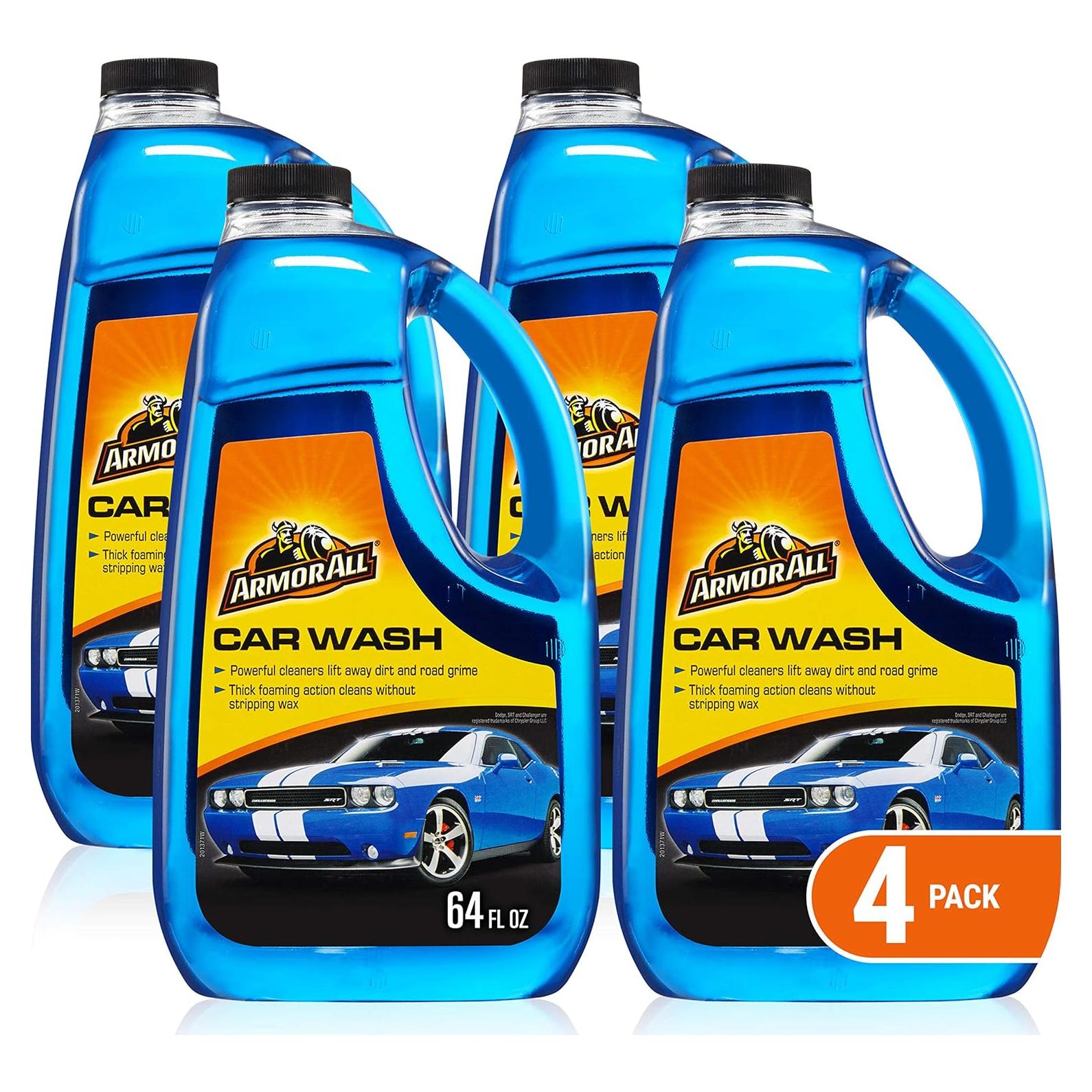 Jabón para Lavado de Autos Armor All 4x1.89L Concentrado