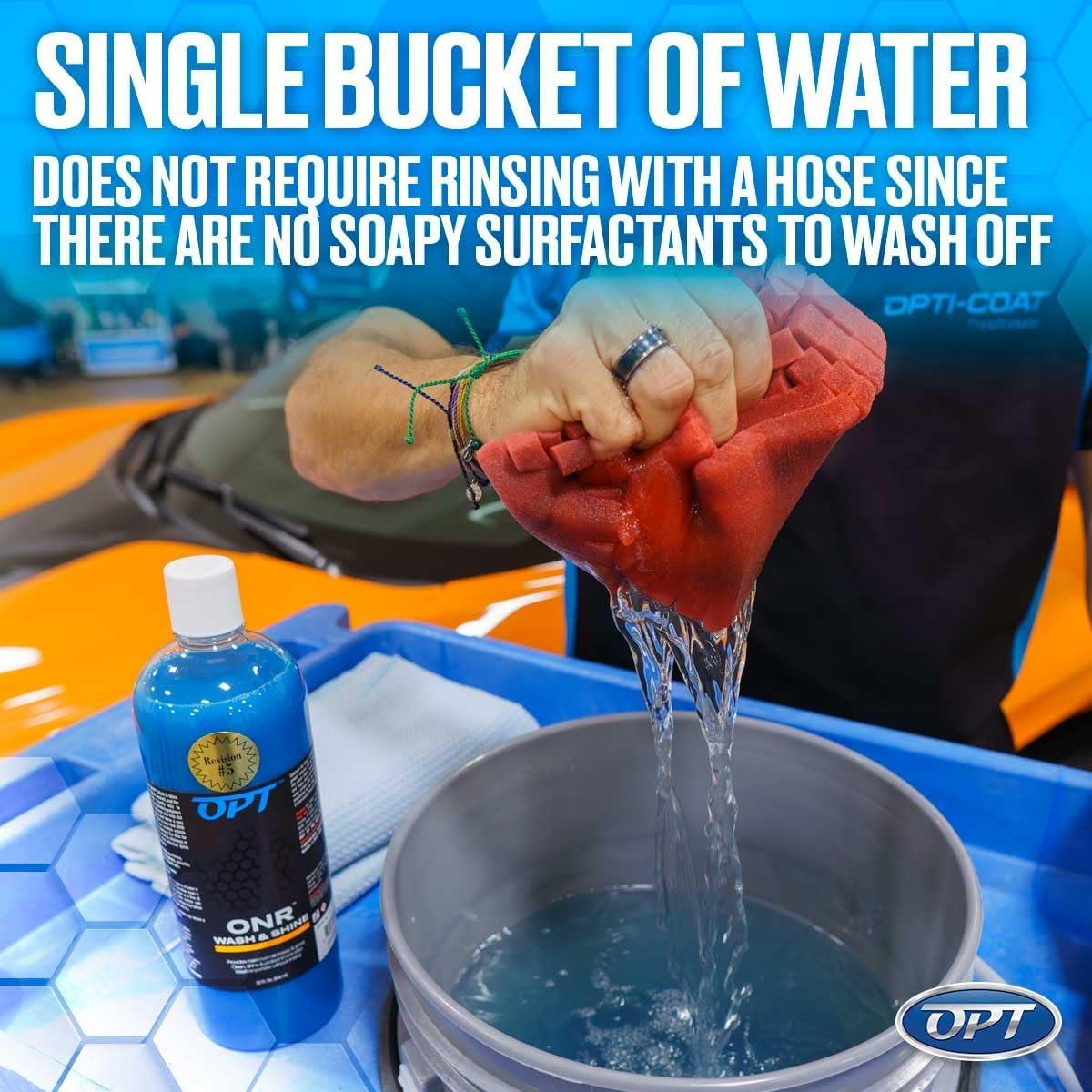 Optimum No Rinse Lavado de Autos 32 oz - Ecológico y Seguro