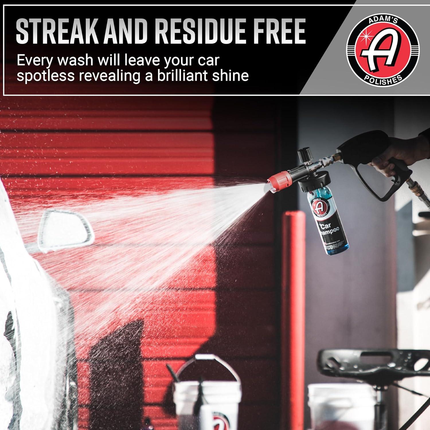 Champú para Autos Adam's 473 ml - Biodegradable y Neutro pH