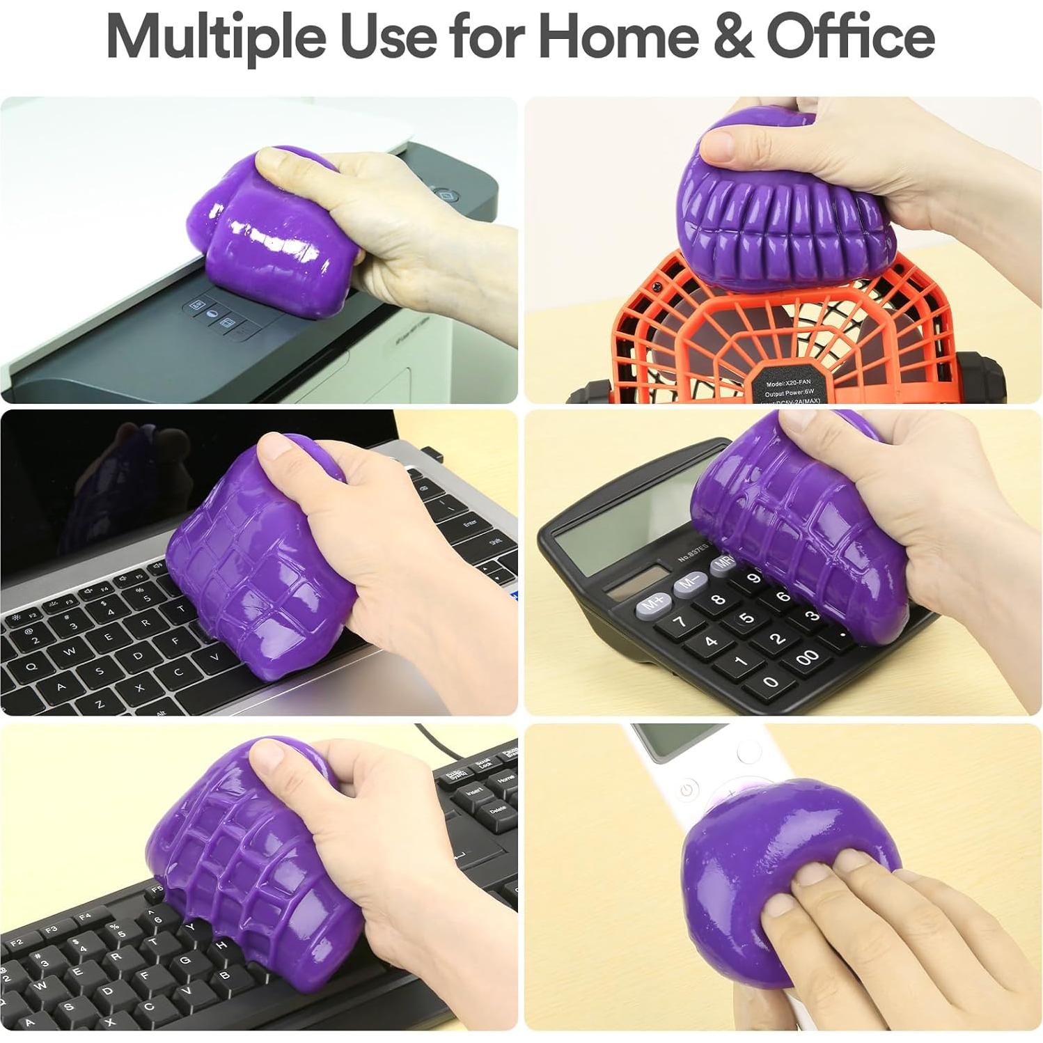 Gel de Limpieza para Autos PULIDIKI 190g Reutilizable Púrpura