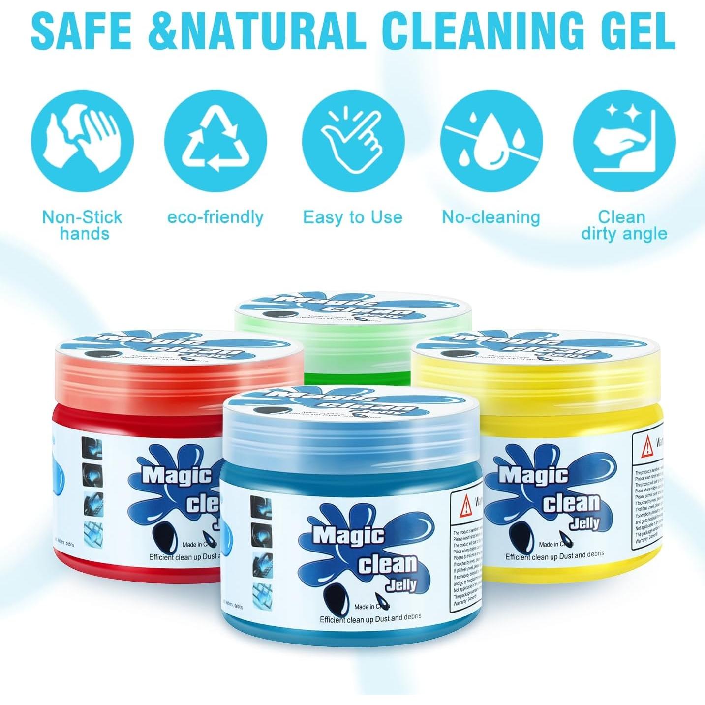 Gel de Limpieza para Automóviles DNA MOTORING 4 Pack