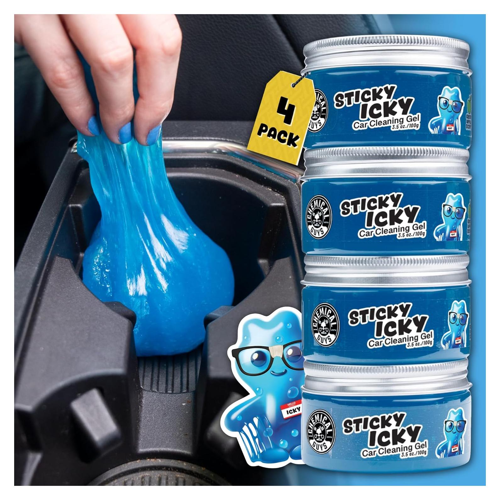Gel de limpieza Sticky Icky Chemical Guys 100g - Aroma Manzana Verde