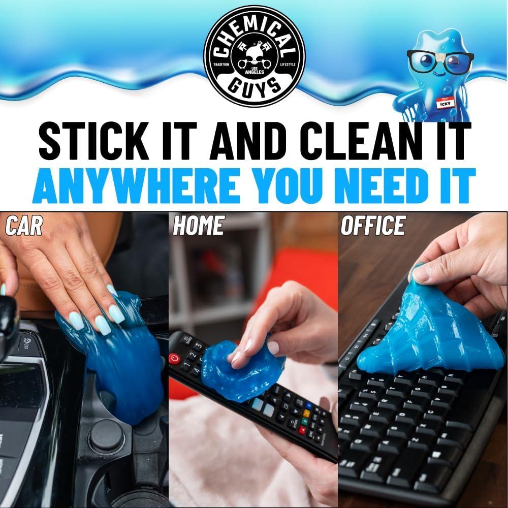 Gel de limpieza Sticky Icky Chemical Guys 100g - Aroma Manzana Verde