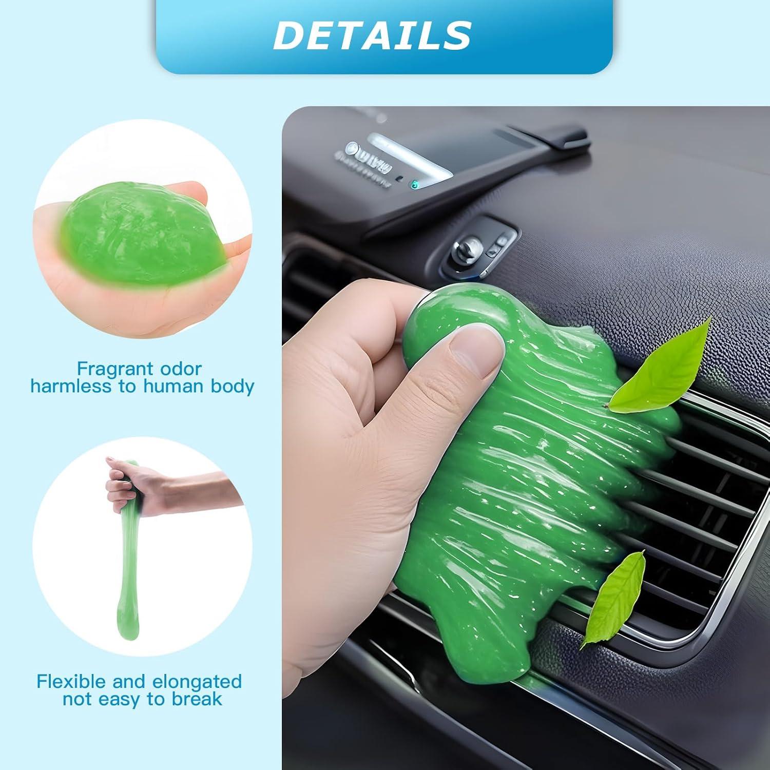 Gel de Limpieza Interior de Autos MysticHome 22.68 g Verde