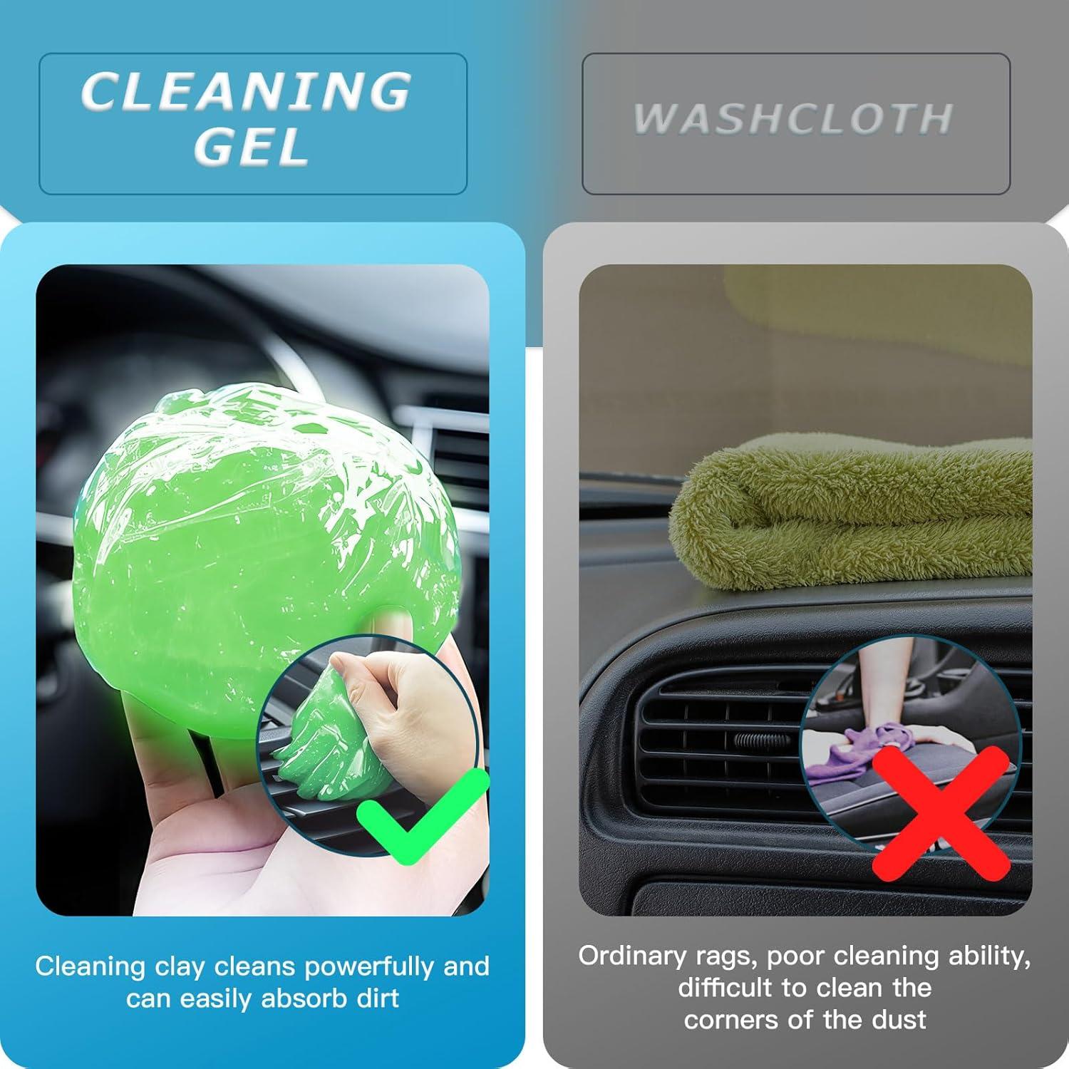 Gel de Limpieza Interior de Autos MysticHome 22.68 g Verde