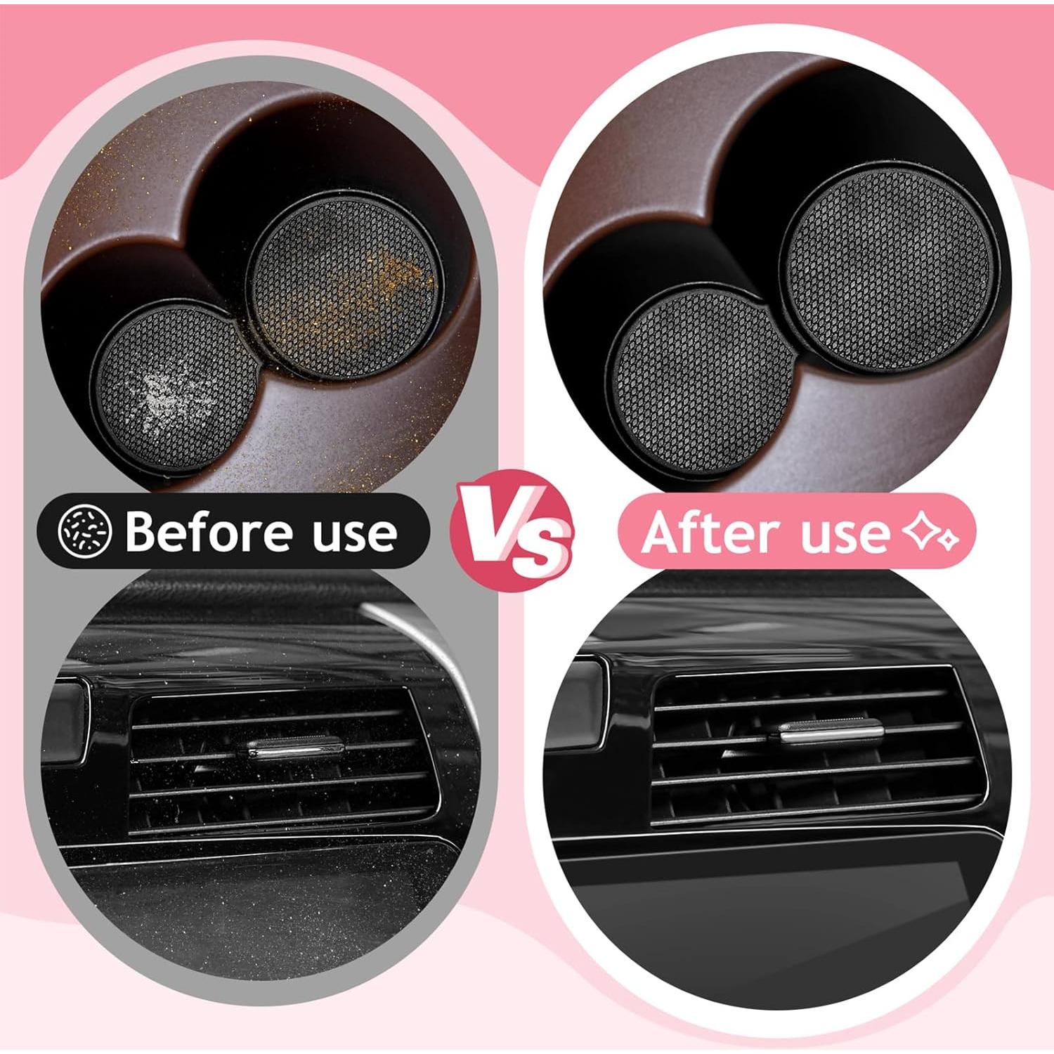 Gel de limpieza para automóviles TeSabMi 190g Rosa