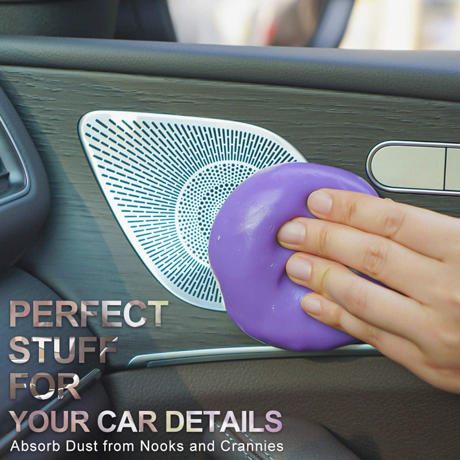 TICARVE Gel de Limpieza para Automóviles 2Pack 320g Reutilizable