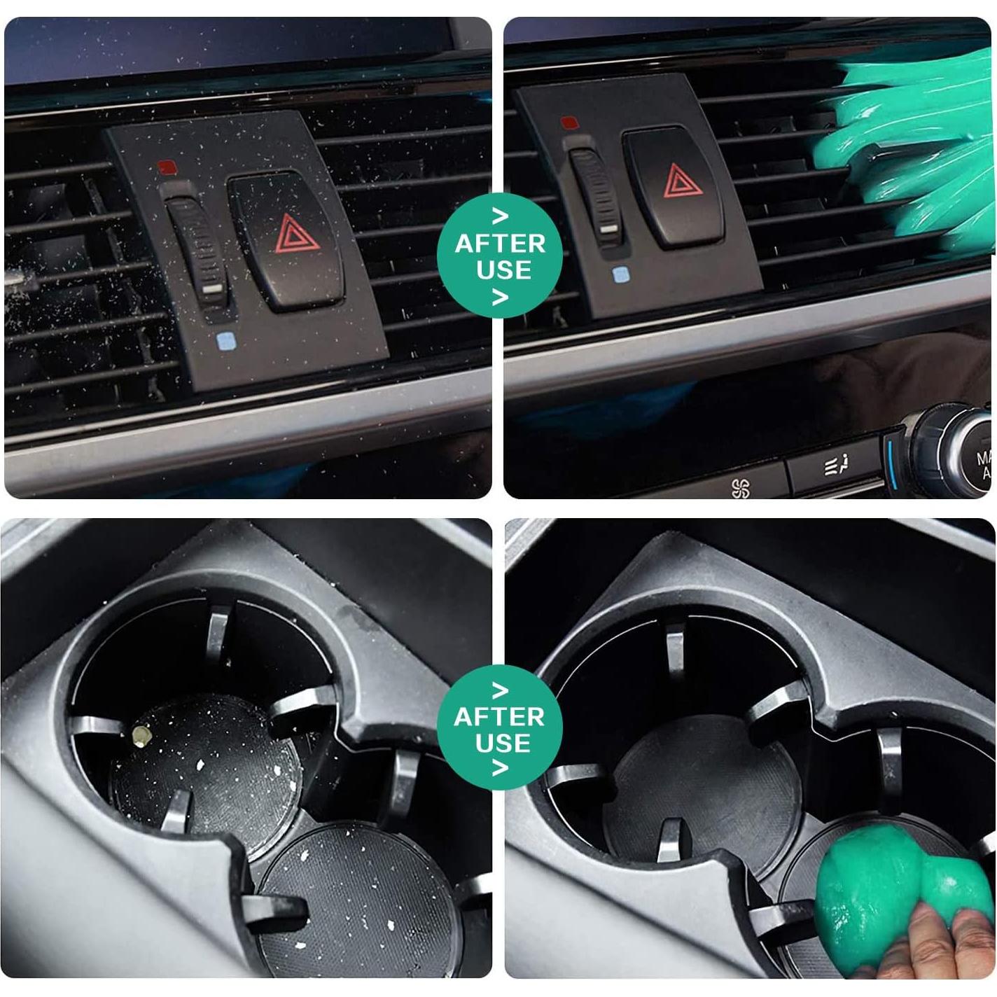 Gel de Limpieza TICARVE 2Pack para Autos y Teclados 320g