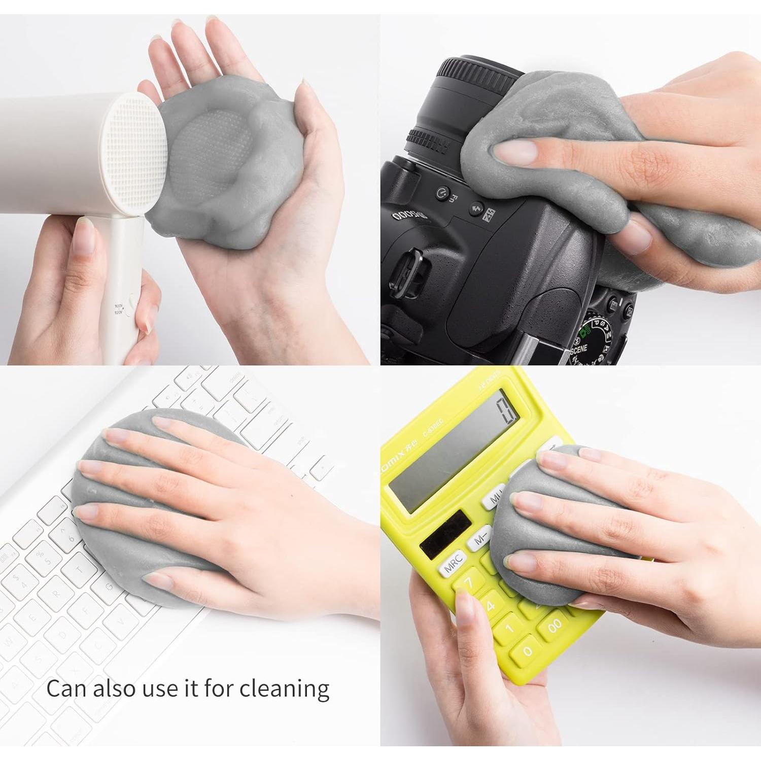 Gel de Limpieza CLICK CLEAN 198g para Coche y Teclados