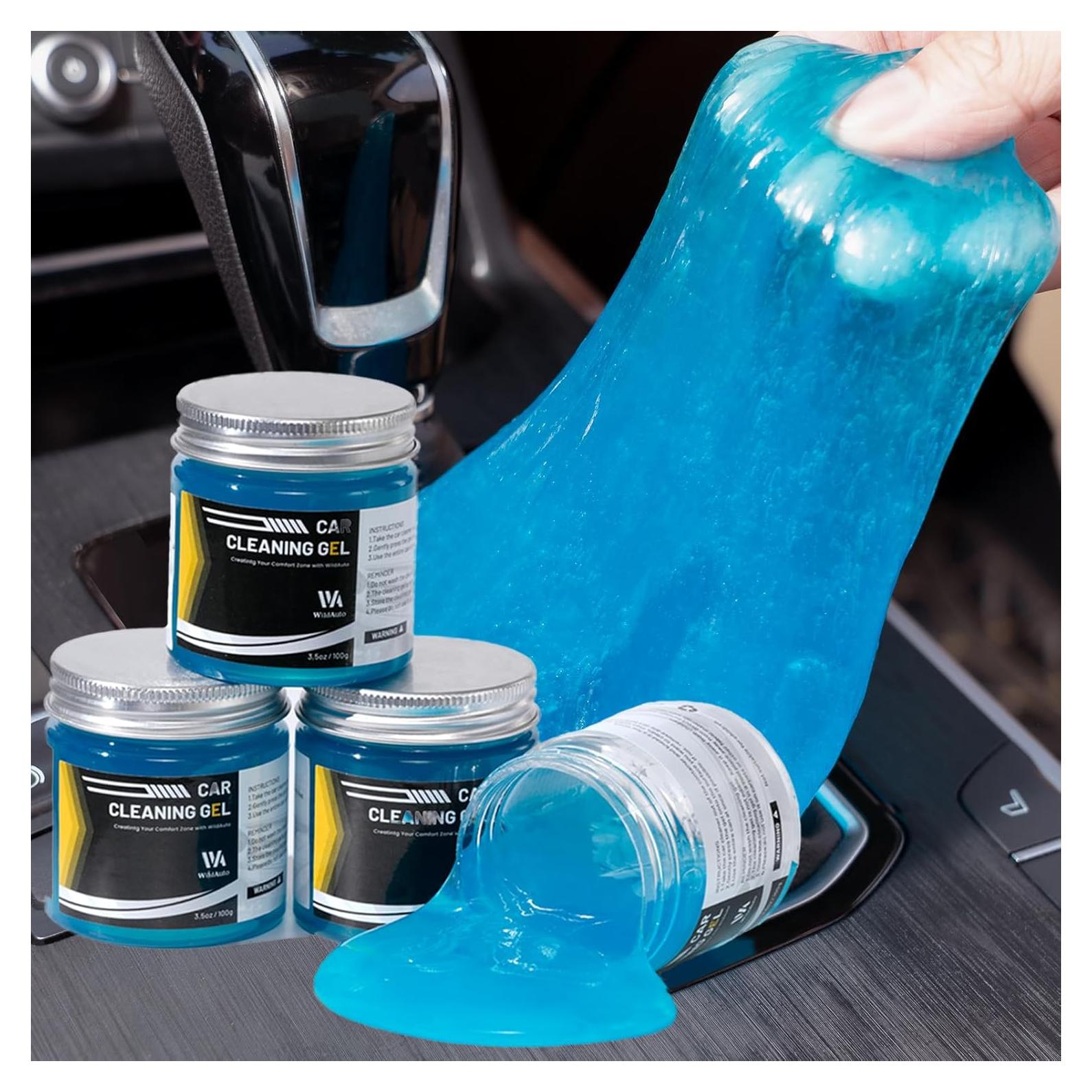 Gel de limpieza para automóviles WildAuto 100g - 4 piezas