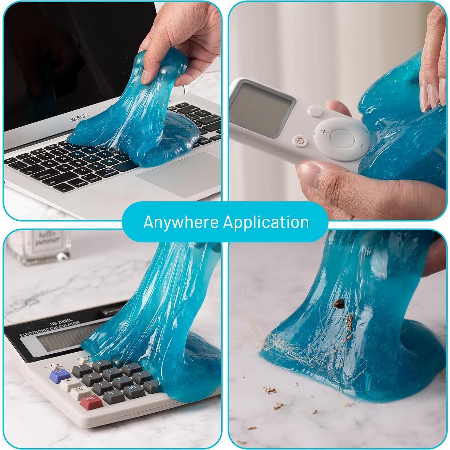 Gel de limpieza para automóviles WildAuto 100g - 4 piezas