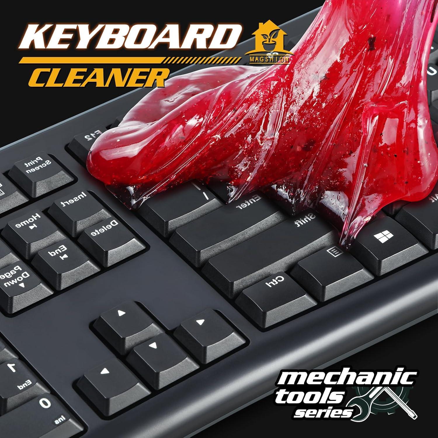 Gel de Limpieza Magshion 200g para Auto y Oficina - Rojo