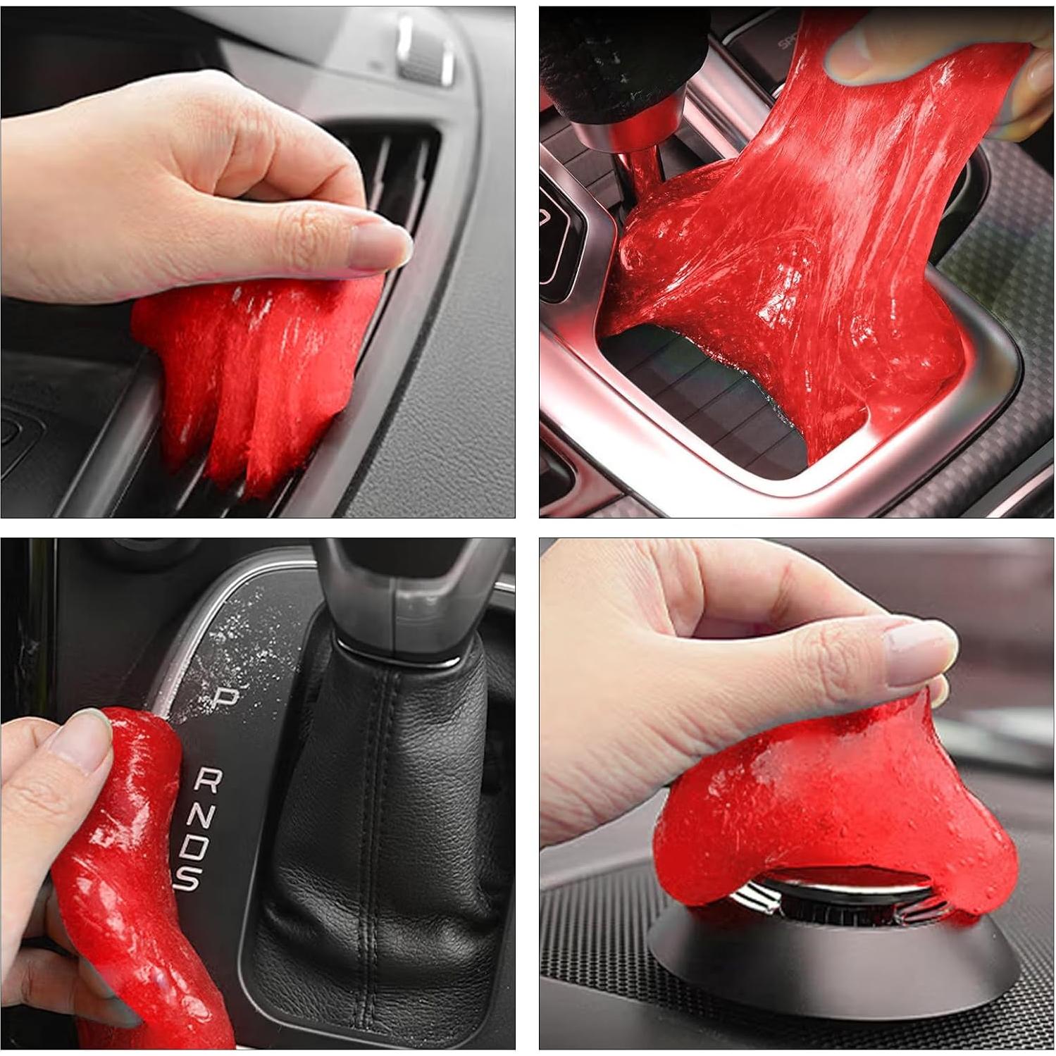 Gel de Limpieza Magshion 200g para Auto y Oficina - Rojo