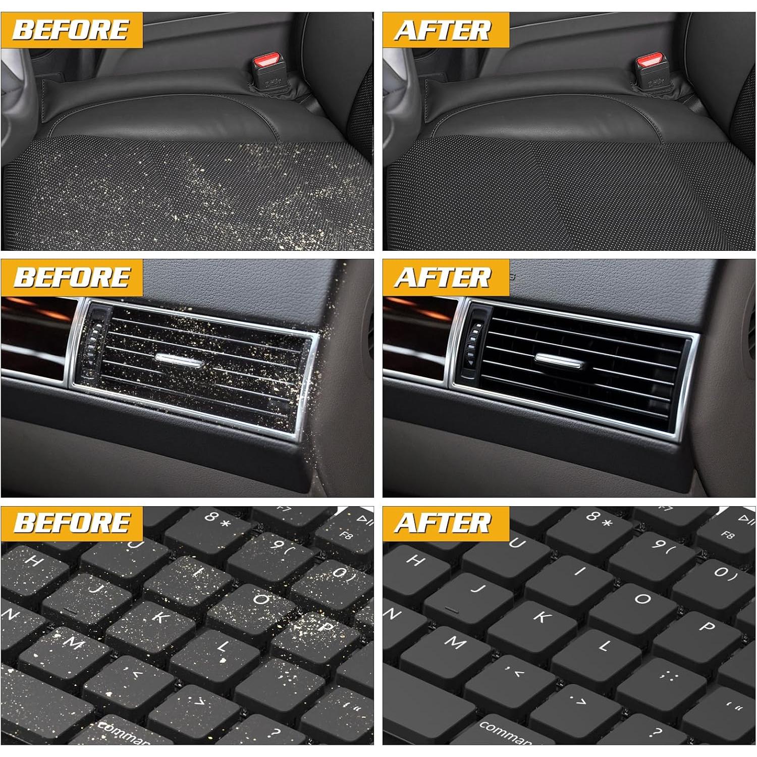 Gel de Limpieza Magshion 200g para Auto y Oficina - Rojo