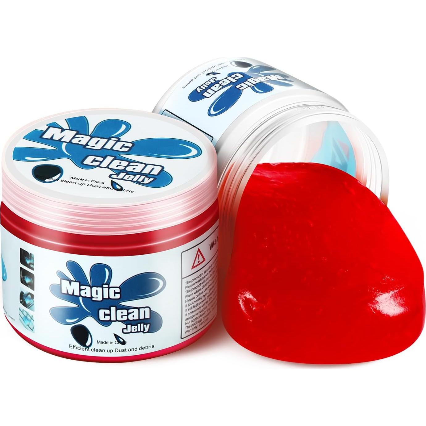 Gel de Limpieza Magshion 200g para Auto y Oficina - Rojo