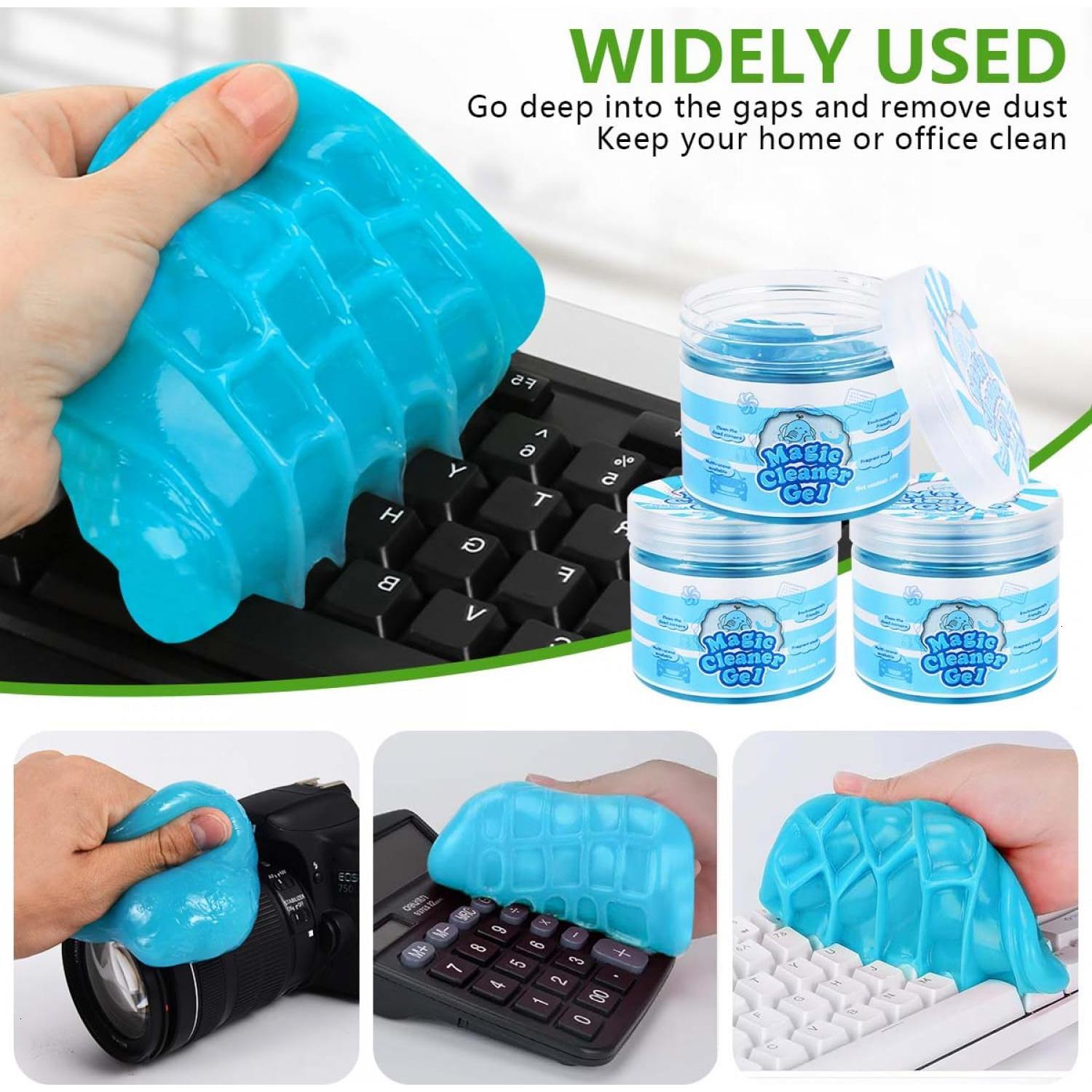 Paquete de 3 Gel Limpiador para Automóviles SenseYo 160g