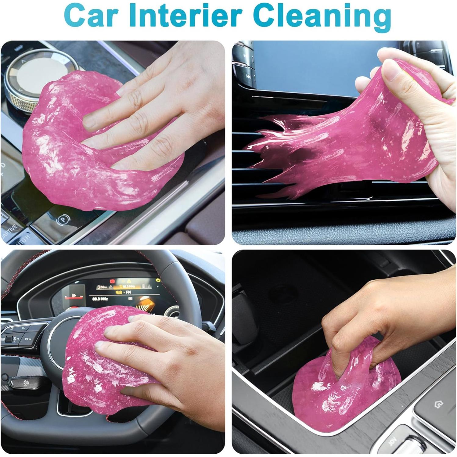 Gel de Limpieza para Autos FiveJoy KC-15P Rosa 181g