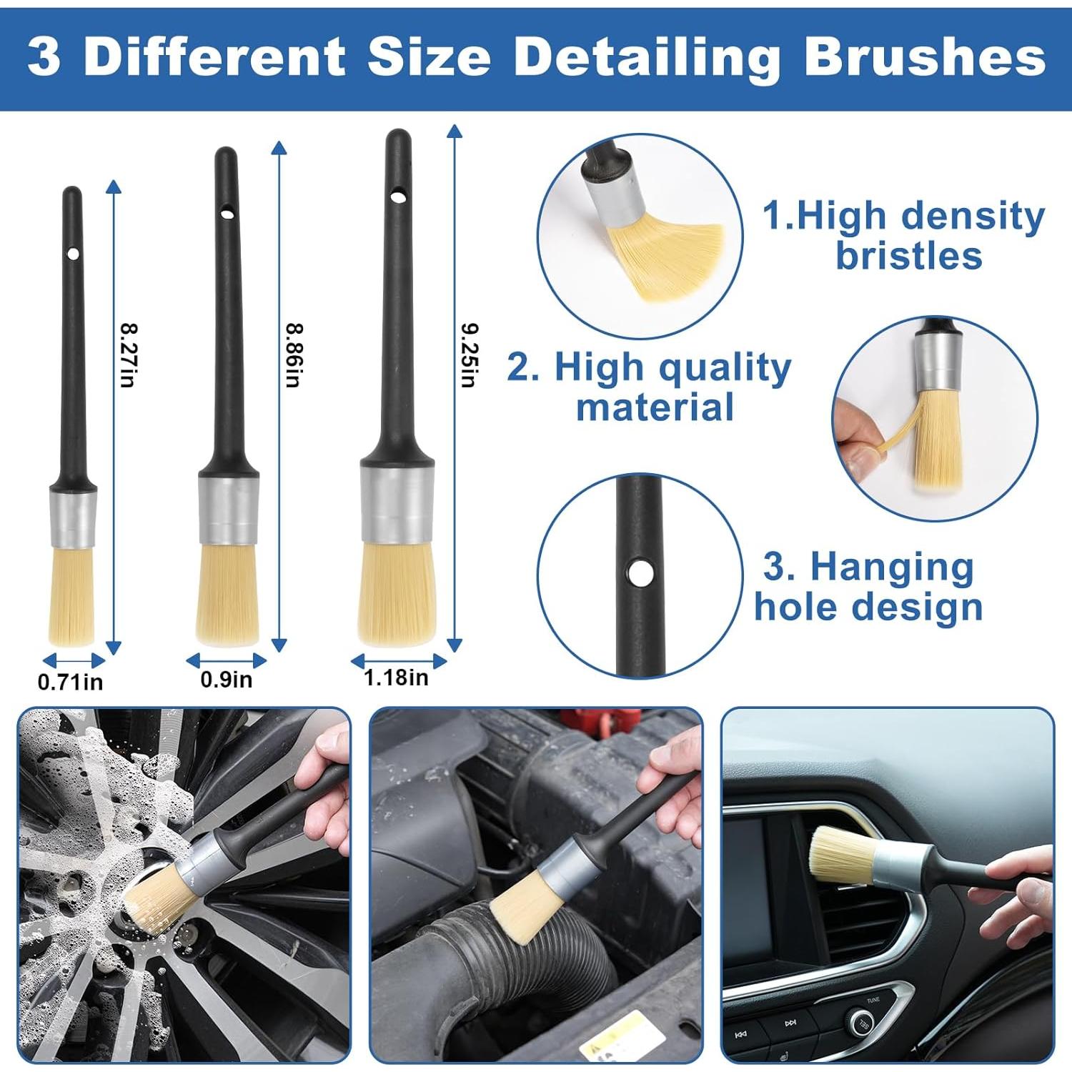 Kit de Limpieza Interior de Coche Viewsun 13 Piezas VS-LT0507