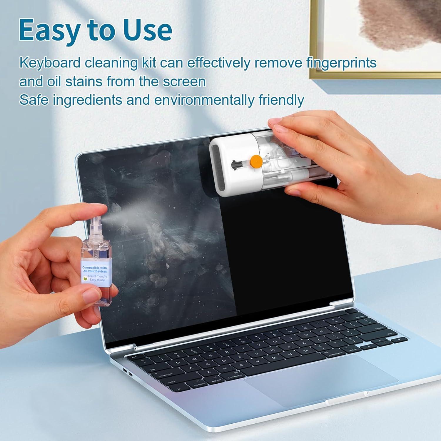 Kit de limpieza para teclado y laptop CleaniKu QJS-001