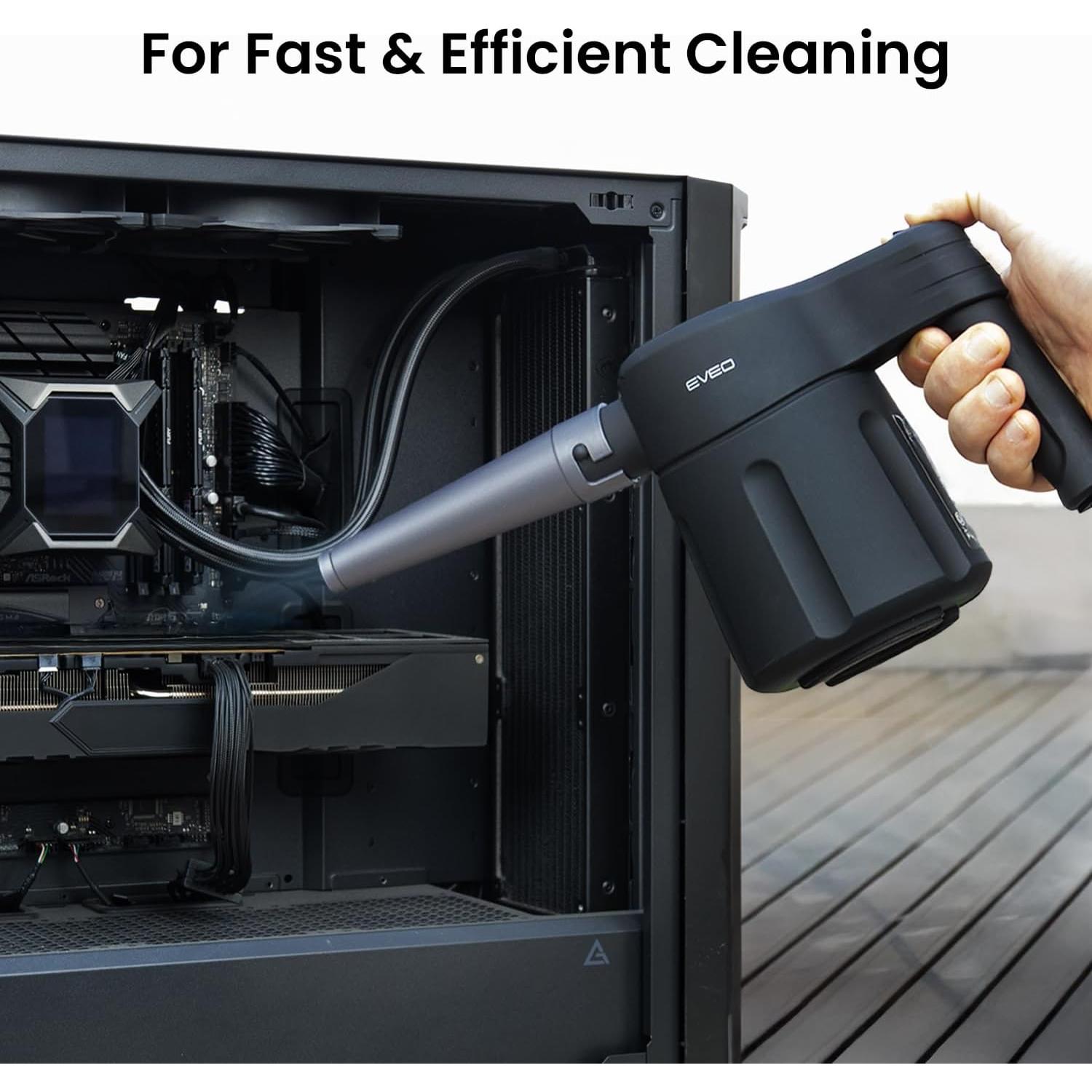 Soplador de Aire Eléctrico EVEO AirMaster AX 350W - Limpieza PC