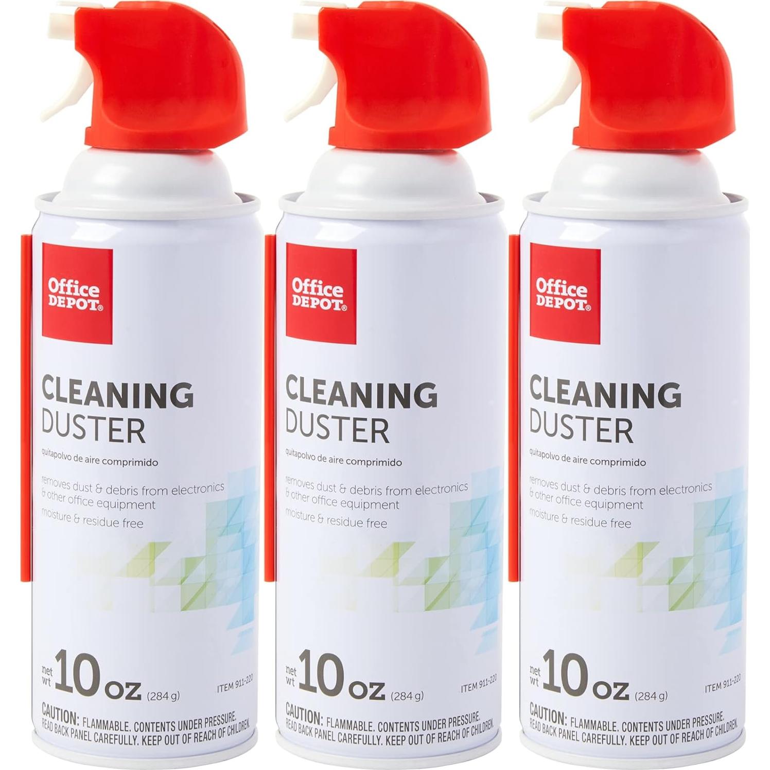 Duster de limpieza Office Depot, 3 unidades, 283.5 g cada uno