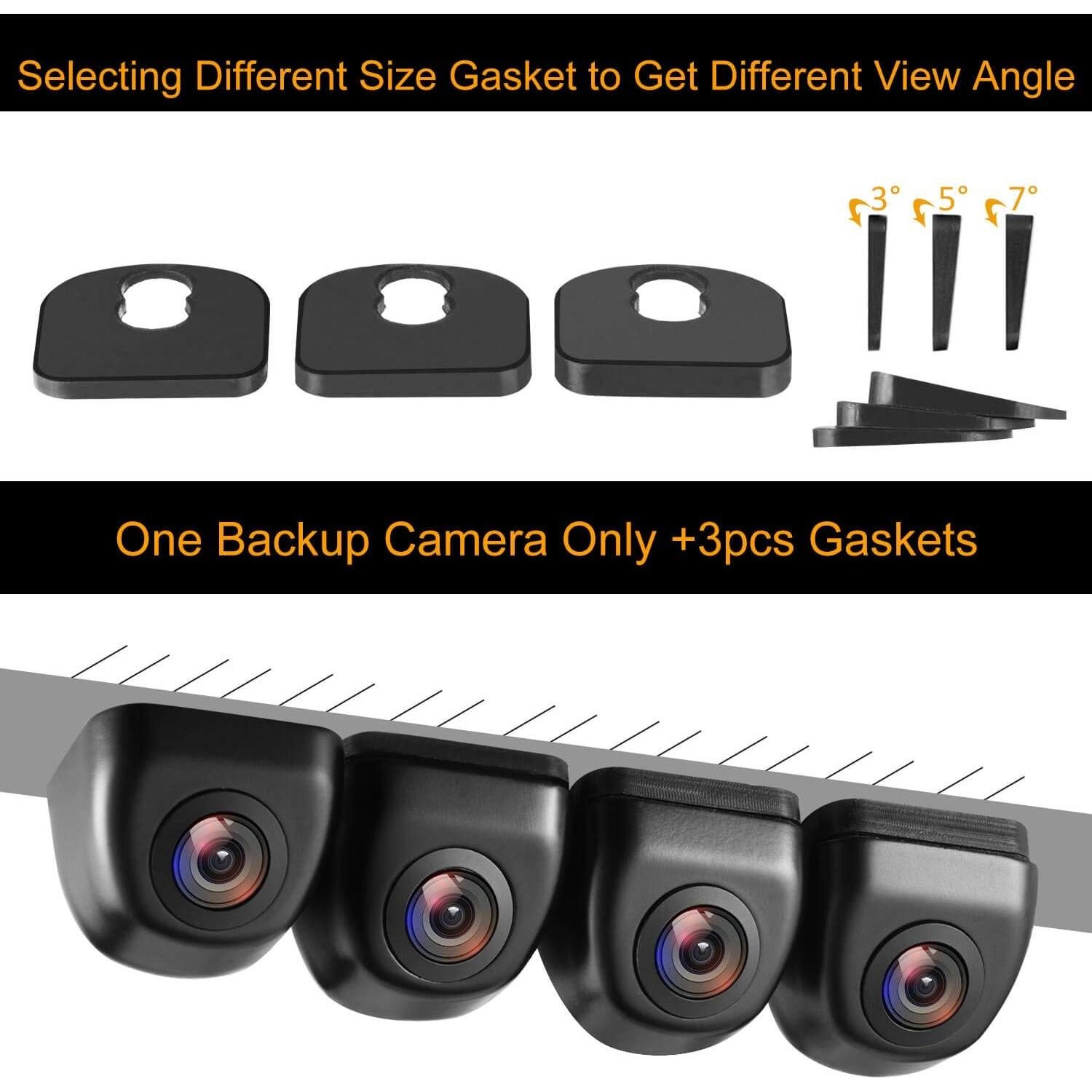 Cámara de respaldo NATIKA WD-011 impermeable IP69K HD