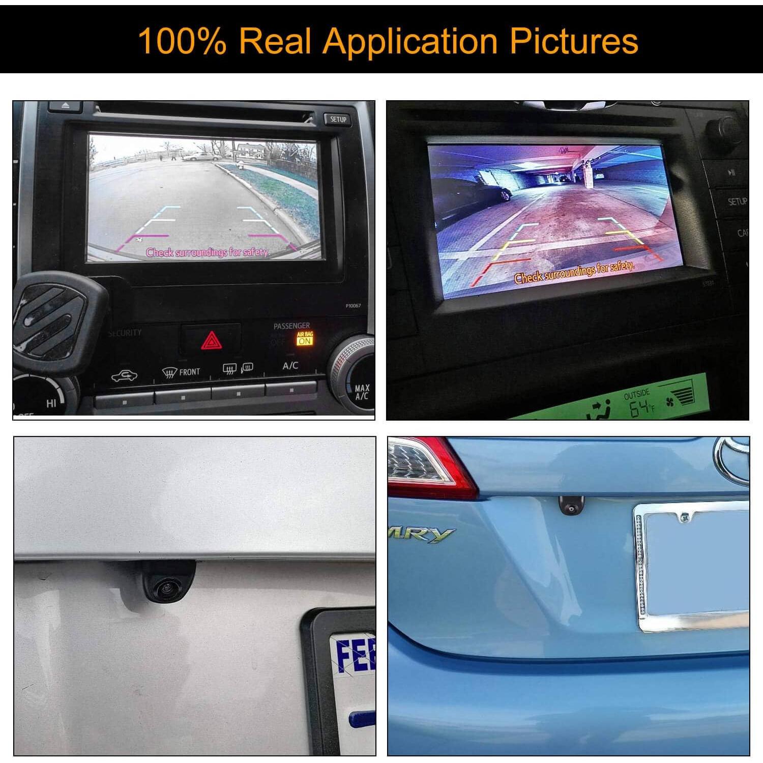 Cámara de respaldo NATIKA WD-011 impermeable IP69K HD