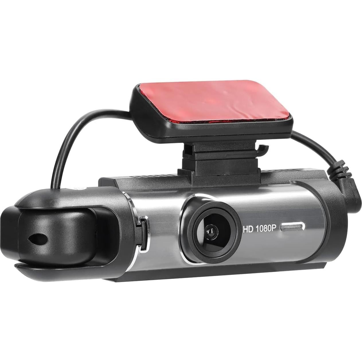 Multi-Language Dual Lens Car Video Recorder Auto Dash Cam Car Camera Recorder Night Viewing Motion Detection DVR 170 Degree Wide Angle Car Camcorder