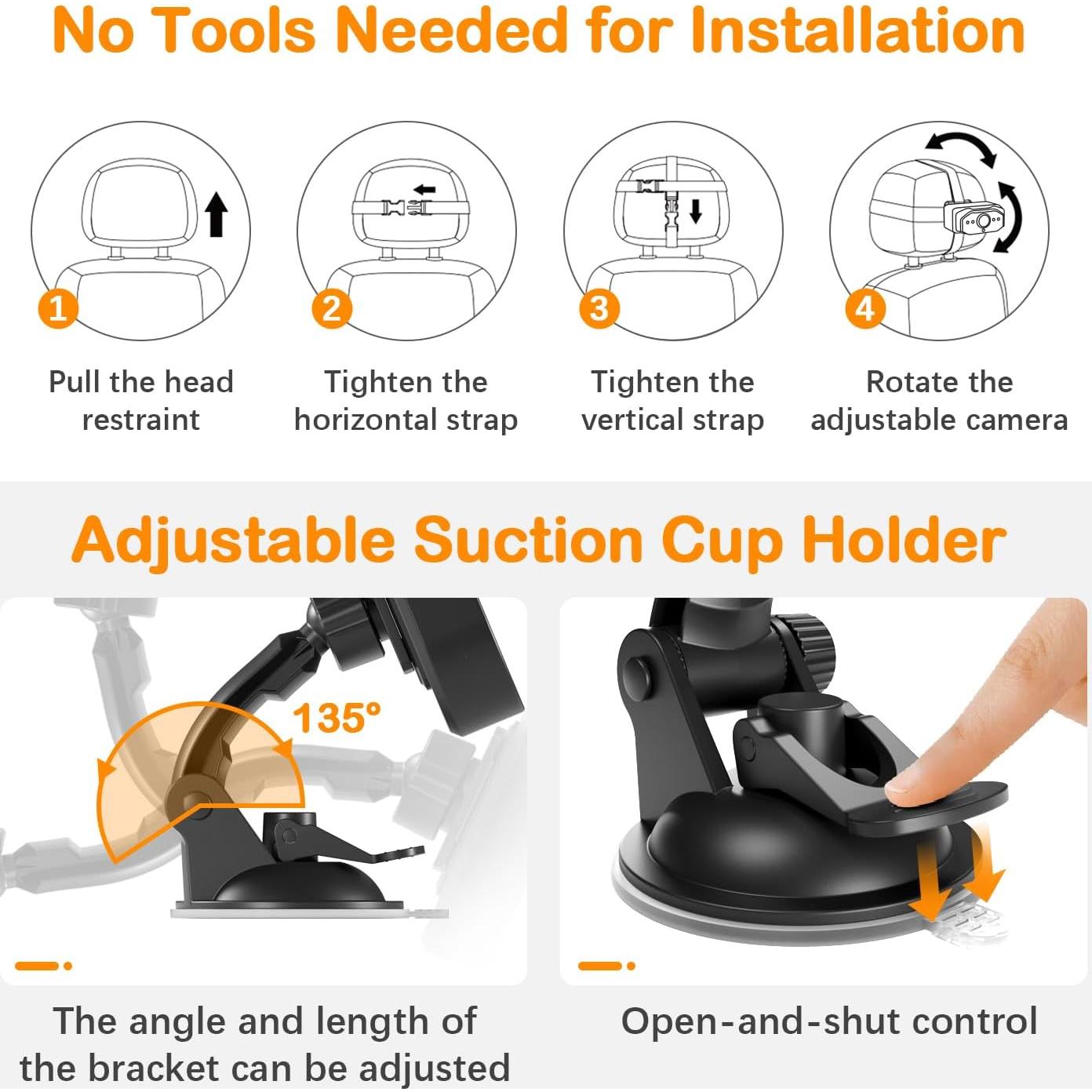 Cámara Inalámbrica para Bebés Itomoro 1080P con Monitor