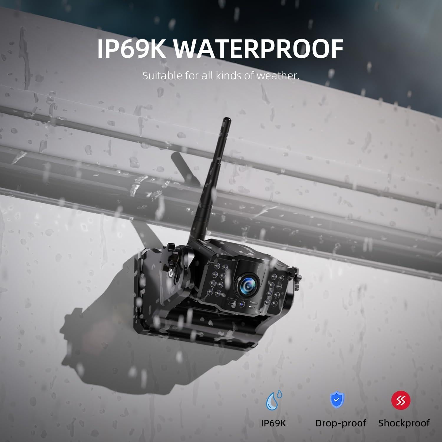 Cámara de Respaldo Inalámbrica eRapta ACT501 5" FHD 1080P