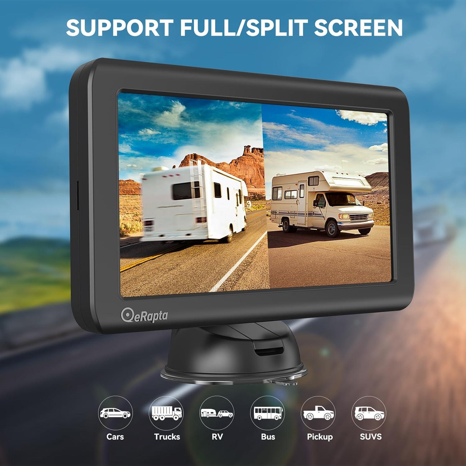 Cámara de Respaldo Inalámbrica eRapta ACT501 5" FHD 1080P