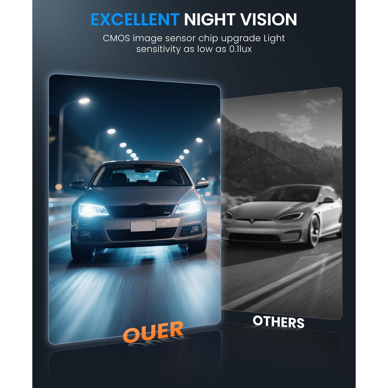 Cámara de Respaldo Inalámbrica AUTO-VOX T1400AW HD 4.3"