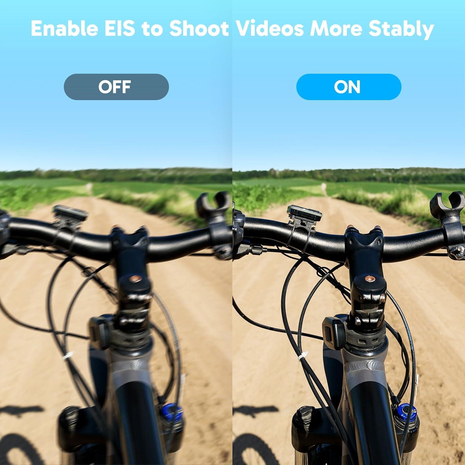Cámara de Acción AKASO Brave 4 4K 30fps 20MP Impermeable