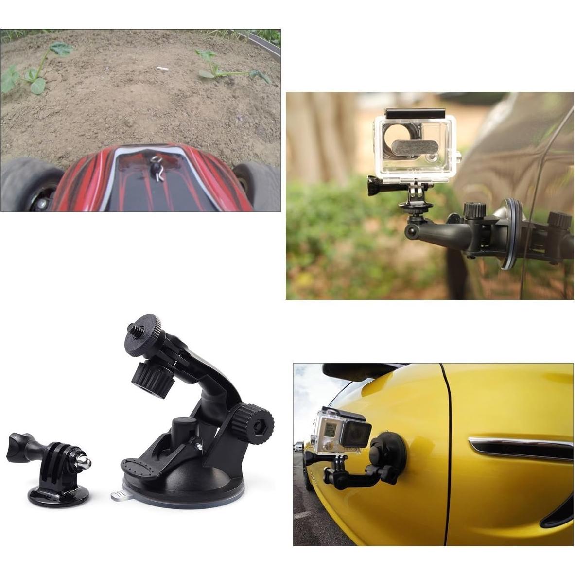 Kit de Accesorios para Cámara de Acción TEKCAM - Flotante y Ventosa