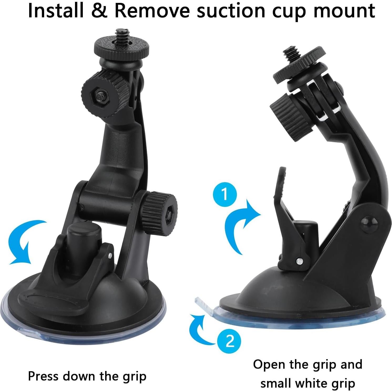 Kit de Accesorios para Cámara de Acción TEKCAM - Flotante y Ventosa