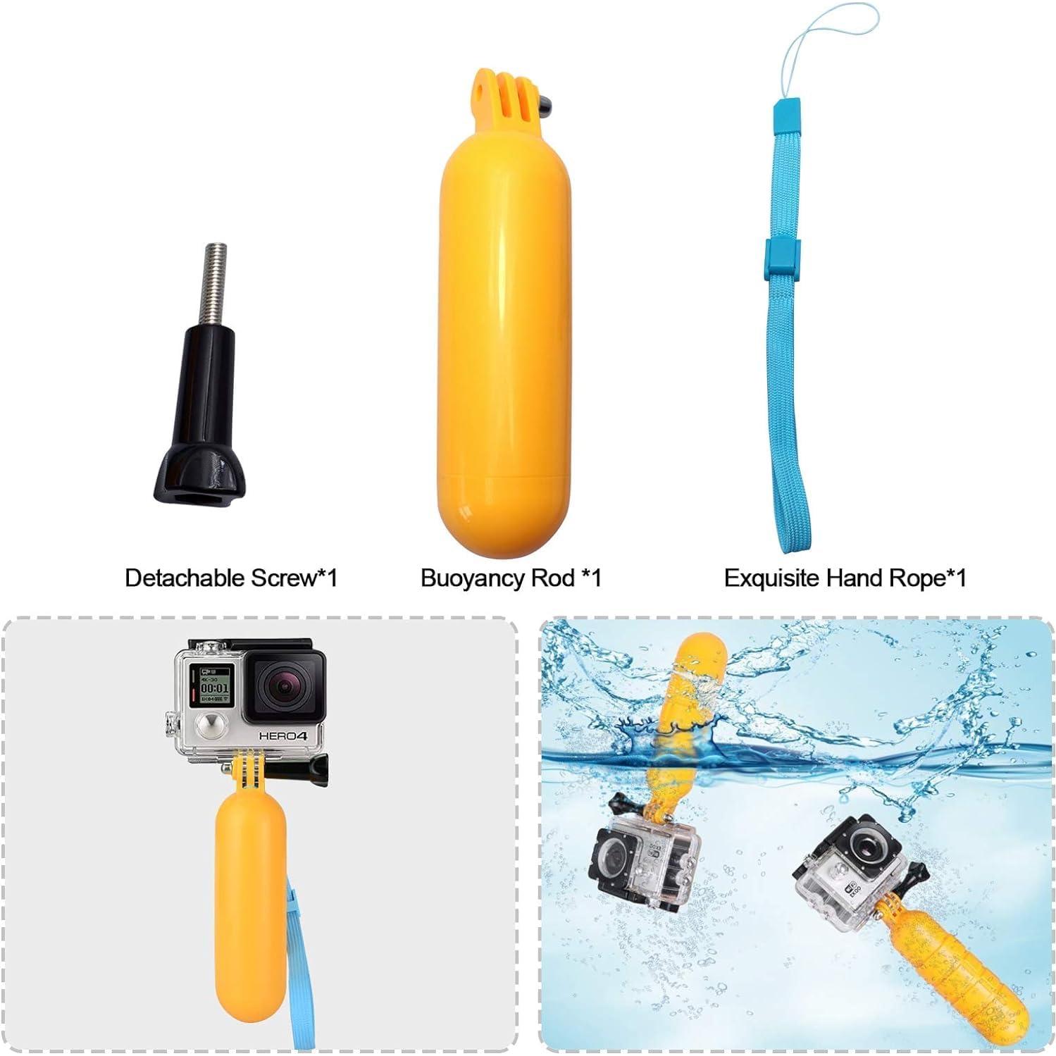 Kit de Accesorios SHOOT 10 en 1 para GoPro Hero 13-3 y SJ4000