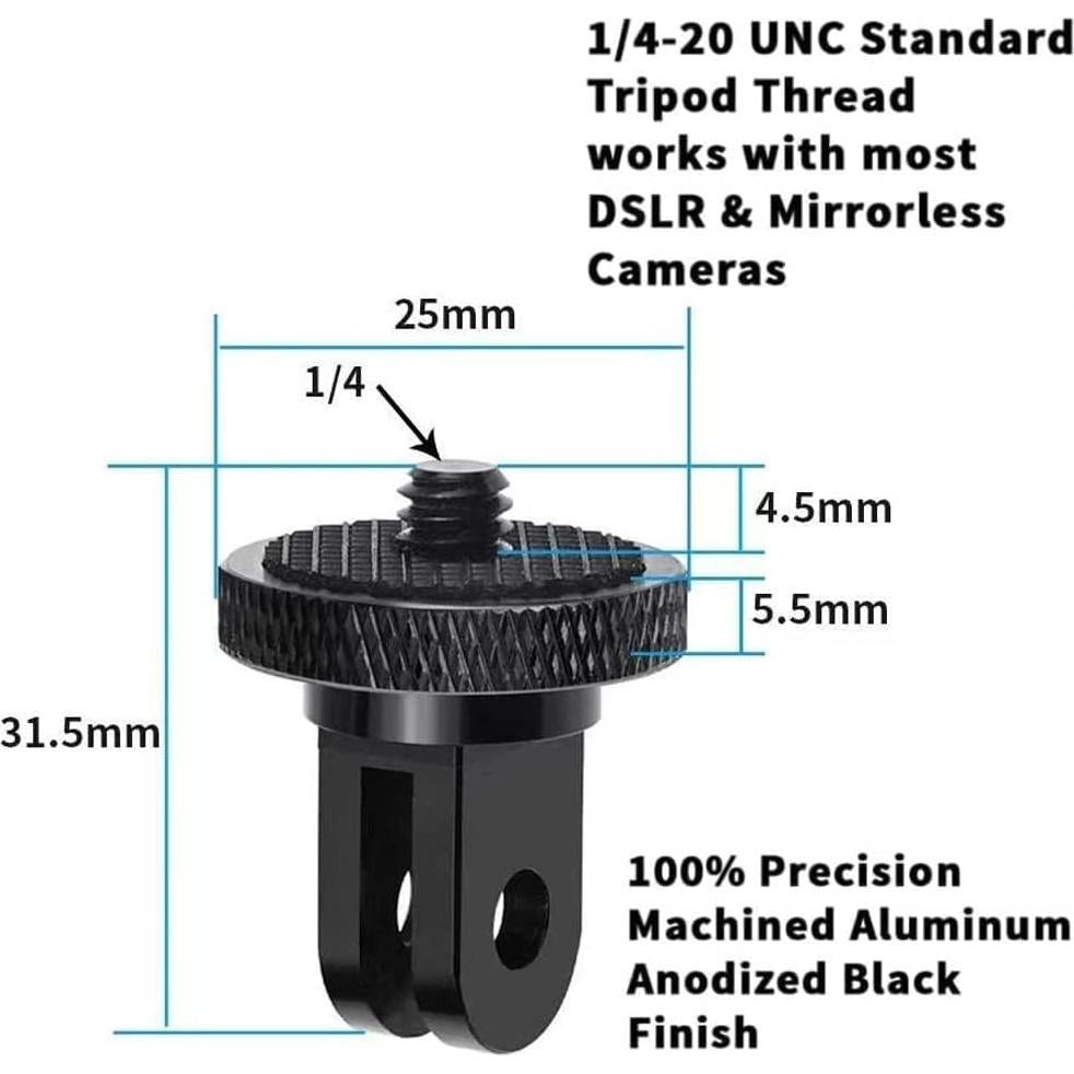 Adaptador de Trípode de Aluminio VIZEMO Tipo A 1/4"-20