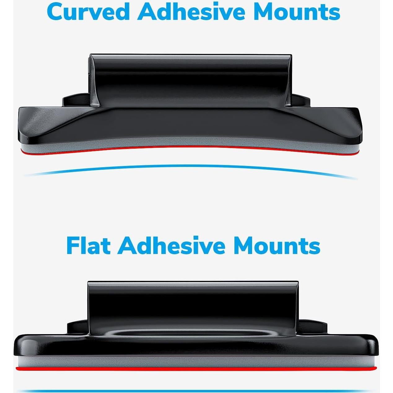 Kit de Montaje Adhesivo 12 en 1 Sametop para GoPro y DJI