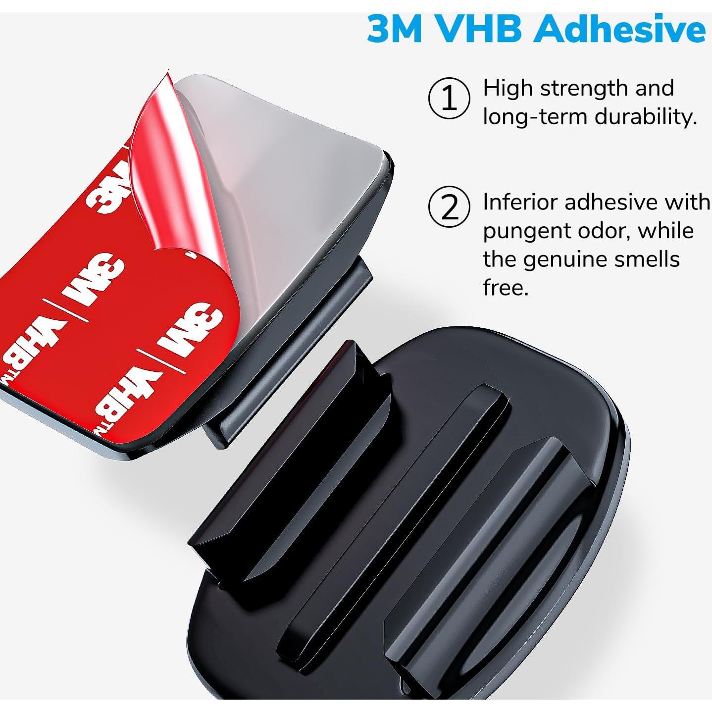 Kit de Montaje Adhesivo 12 en 1 Sametop para GoPro y DJI