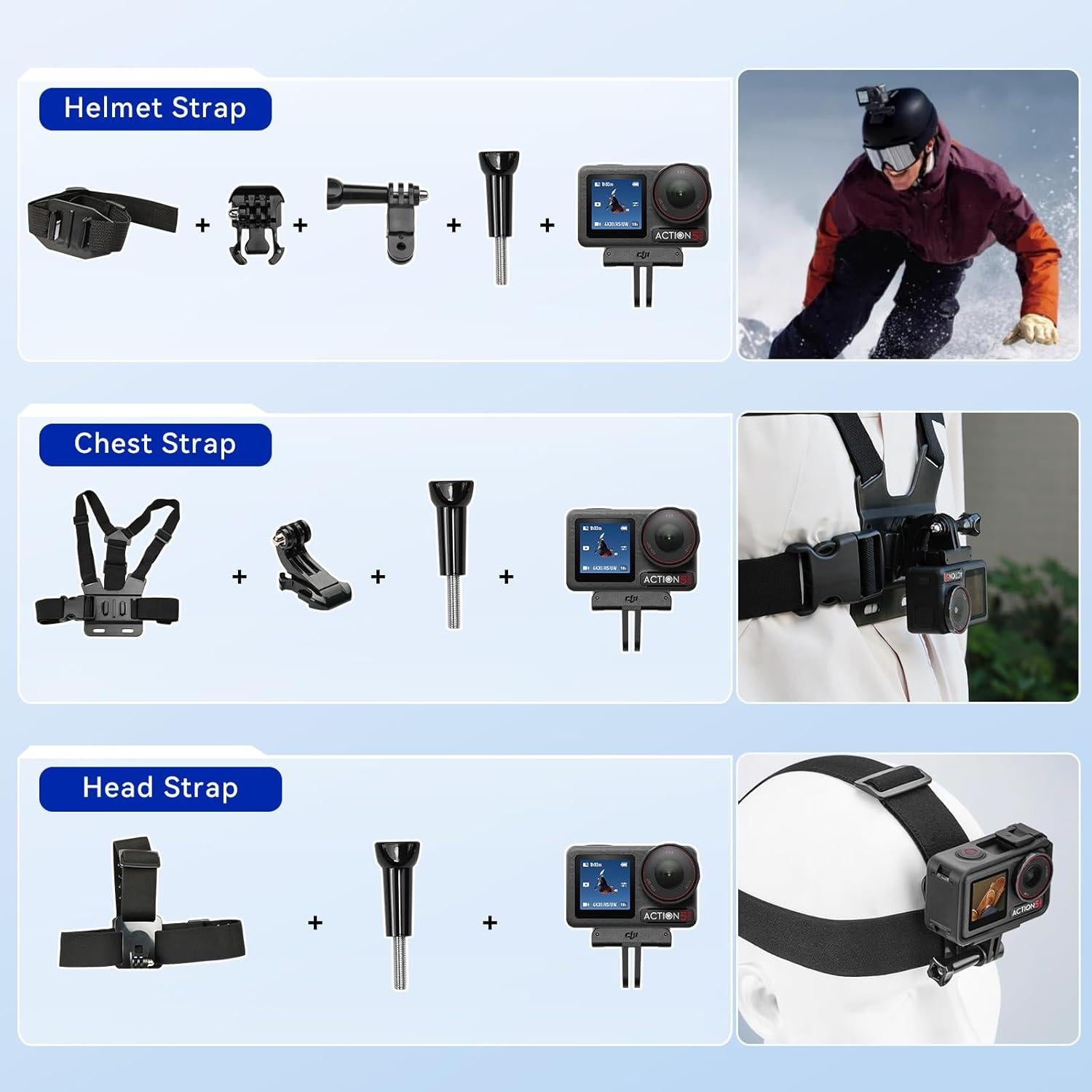 Cámara de Acción DJI Osmo Action 5 Pro Combo 4K 120fps