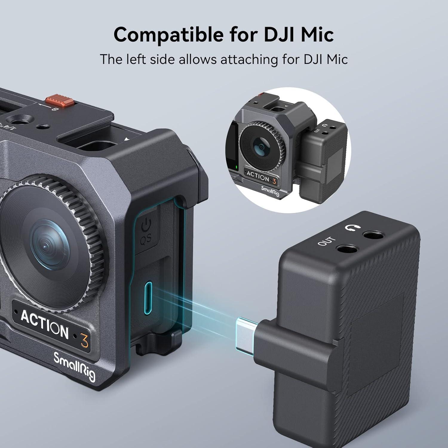 Jaula para Cámara SmallRig 4119 para DJI Osmo Action 5 Pro/4/3