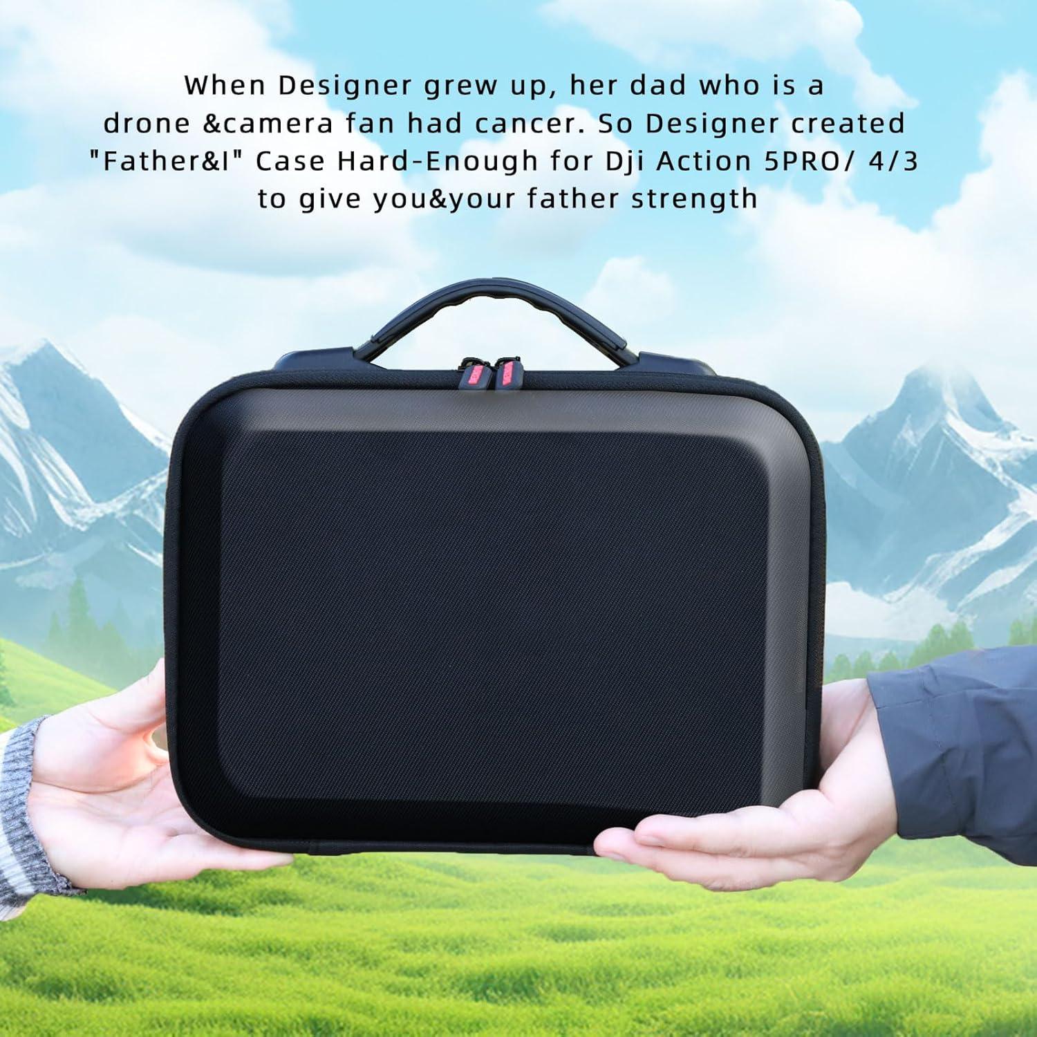 Funda de transporte WOKEMA para DJI Osmo Action 5 Pro/4/3