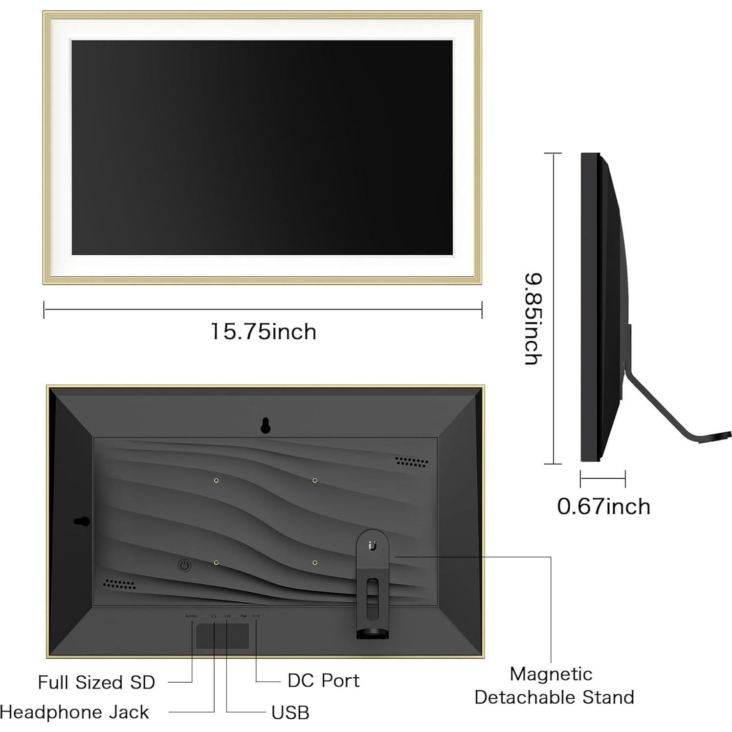 Marco Digital Pastigio 15.6" FHD Wifi 32GB Dorado
