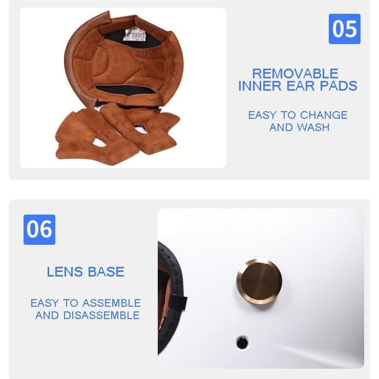 Casco Jet MDXDKJ Vintage Unisex ABS ECE DOT XL 61-62cm