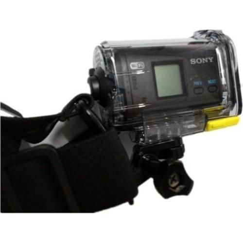 Elastic Mount Extendable Head Belt flexible Strap Band + Adapter for Sony action cam HDR-AS100v AS30V AEE AS15 AS30 SJ1000 Sports Action Cam Camera Accessory